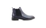 Botine casual albastre din piele naturală pentru bărbaţi 57.13357