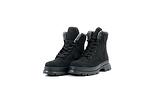 Ghete damă casual negre din velur ecologic 25.2321