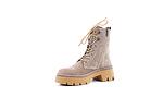Ghete damă casual gri din velur natural 06.602