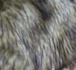 Еко кожа - Лисица с дълъг косъм