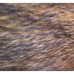 Еко кожа с дълъг косъм - лисица
