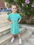 Детска рокля GRL PWR - Mint