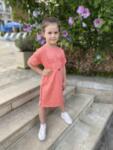 Детска рокля GRL PWR - Mint-Copy