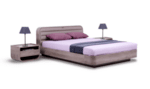 Легло със заоблени ръбове S02