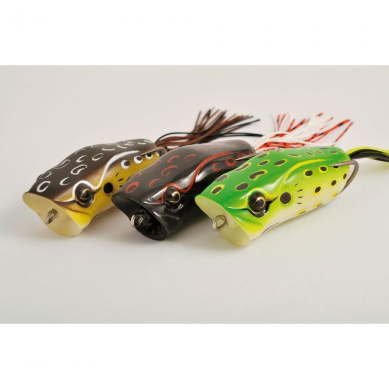 Fishing frog hook lure soft bait silicon bait with fishing feeder