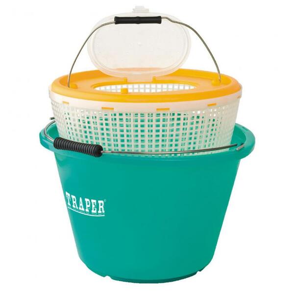 Matrix 17L Groundbait Bucket & Lid, Coarse Fishing Bucket