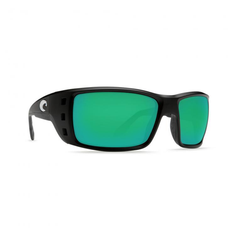 Sunglasses Costa PERMIT BLACK GREEN MIRROR 580P