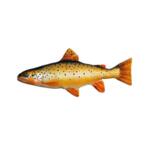 Pillow Gaby BROWN TROUT