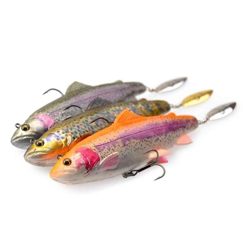 Soft Lure Savage Gear 4D SPIN SHAD TROUT 11см