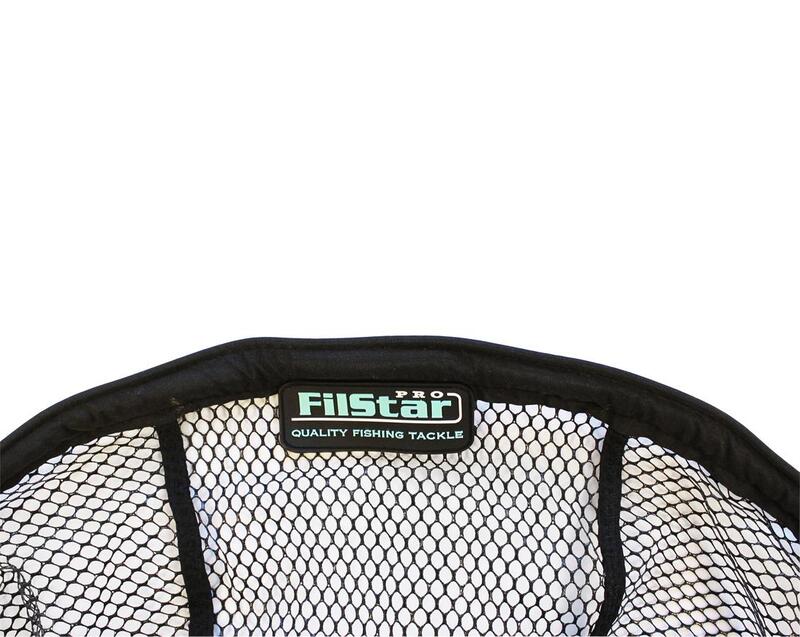 FilStar Fly Fishing Landing Net with Soft Silicone Mesh from