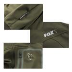 Jacket Fox COLL GREEN SILVER SHELL HOODIE