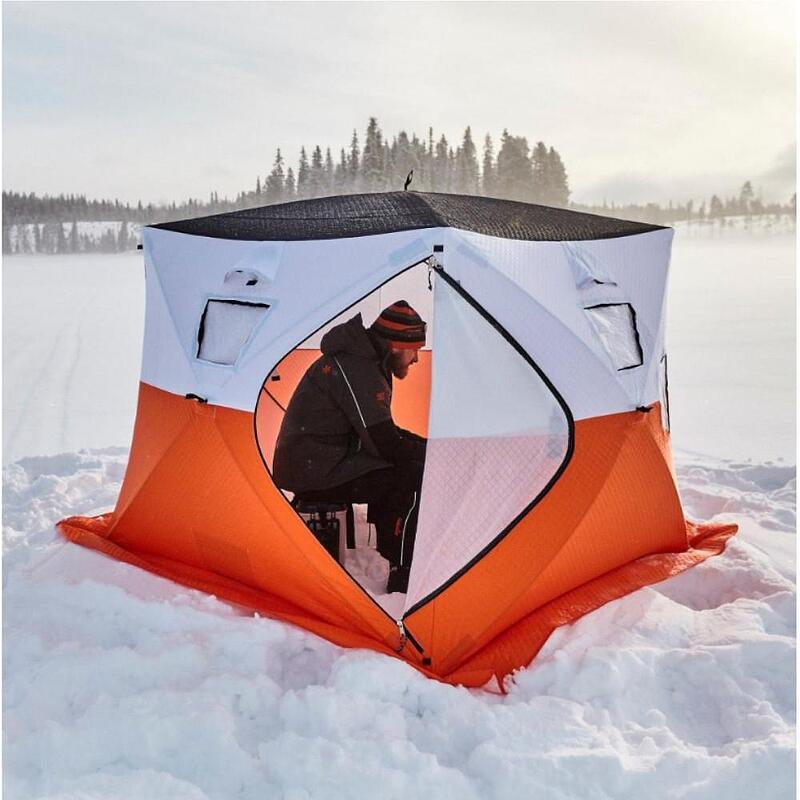 Winter Fishing Tent Norfin HOT CUBE ✔️️ Tents Bivvies