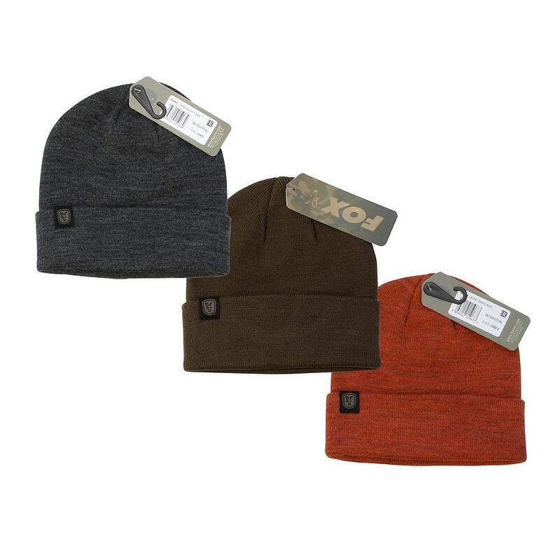 fox fishing beanie hat