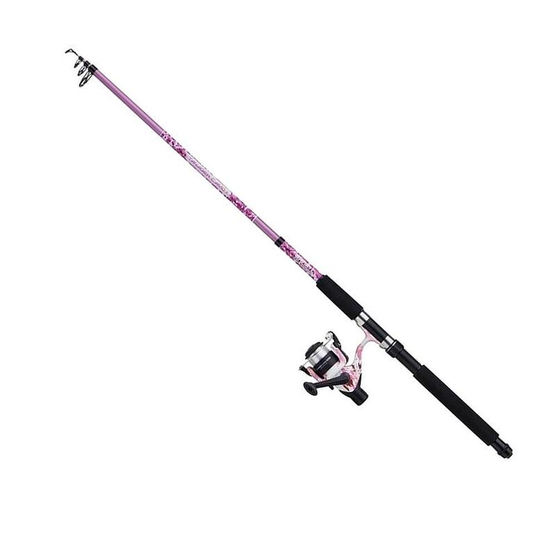 Mitchell TANAGER PINK CAMO II T-SPIN COMBO - 2.40m ✔️️ Spinning