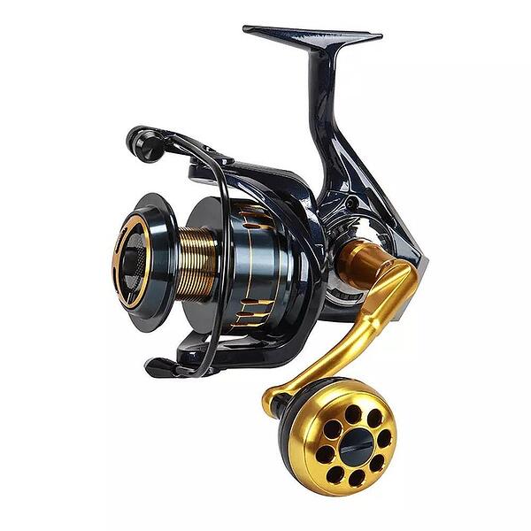 Tsunami Forged 8 Conventional Lever Drag Inshore and Offshore Saltwater  Light Weight Silver Fishing Reel 5.2:1 Gear Ratio - TSFOR8LD-SI