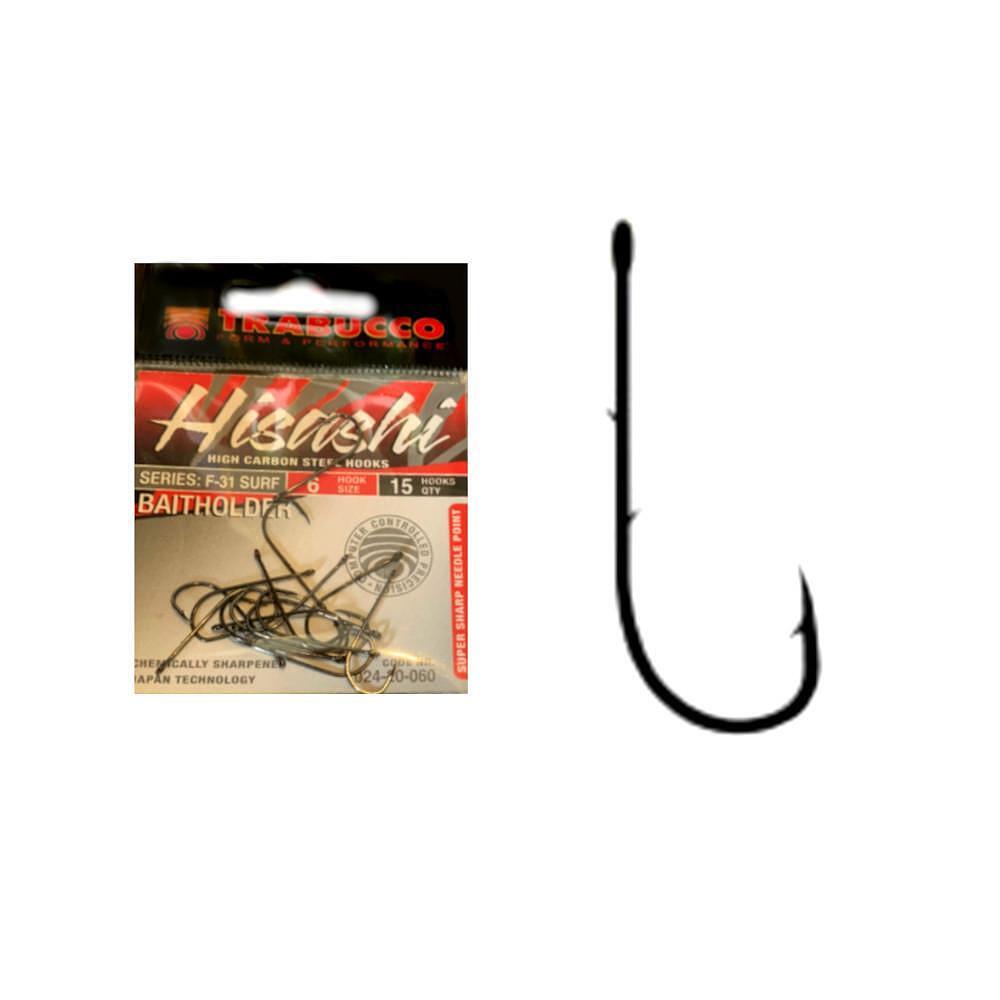 Trabucco Hisashi high quality round bend chinu fishing hooks 10026 size  14-5/0