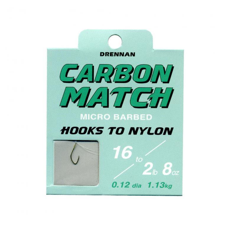 Hooks to Nylon Drennan CARBON MATCH ✴️️️ Hooks to Nylon ✓ TOP