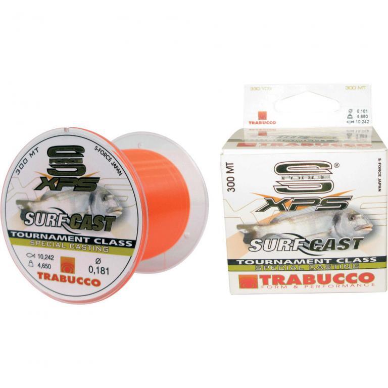 Trabucco S-Force XPS Surf Cast Mono Fishing Line 300m - Various Strength 