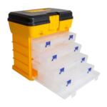 Angling Box Raven PLASTIC UTILITY with 4pcs Organizers