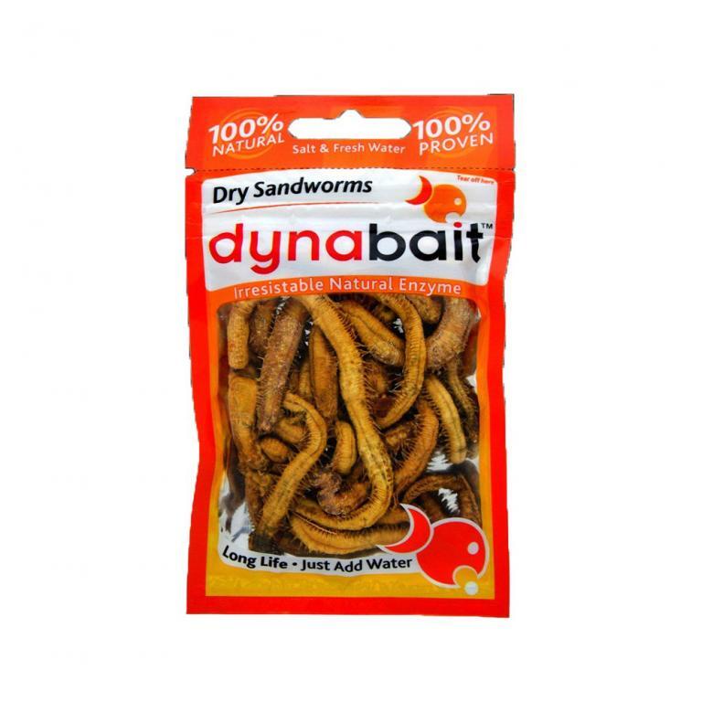 Freeze Dried Sand Worms DYNABAIT ✴️️️ Preserved bait ✓ TOP