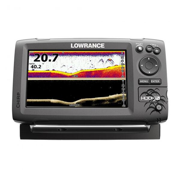 Fishfinder Lowrance HOOK-7x CHIRP ✴️️️ Sonars and Navigation ✓ TOP PRICE -  Angling PRO Shop