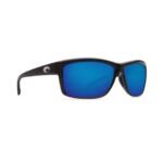 Sunglasses Costa MAG BAY Shiny Black Blue Mirror 580P