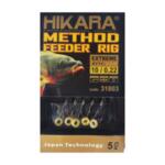 Rigged Hooks Traper HIKARA METHOD FEEDER  EXTREME RING