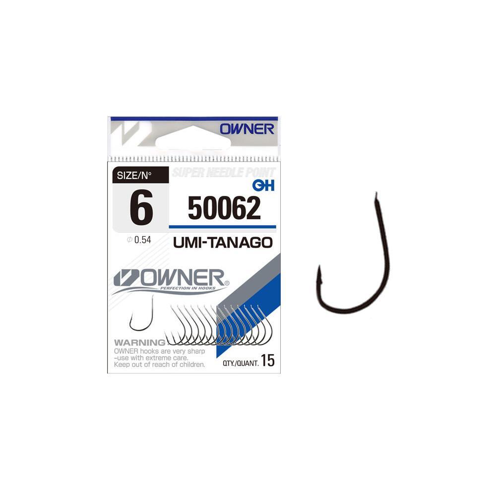 Hooks Owner UMI-TANAGO WHITE 50062 ✴️️️ Single ✓ TOP PRICE - Angling PRO  Shop