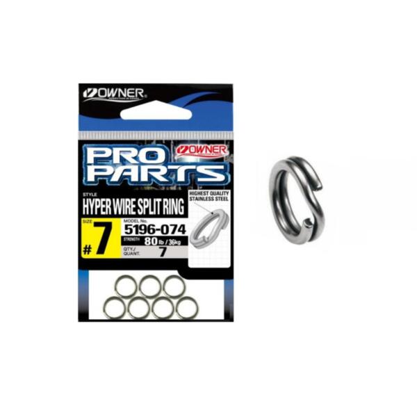 Rings Owner HYPER WIRE ✴️️️ Split Rings ✓ TOP PRICE - Angling PRO Shop