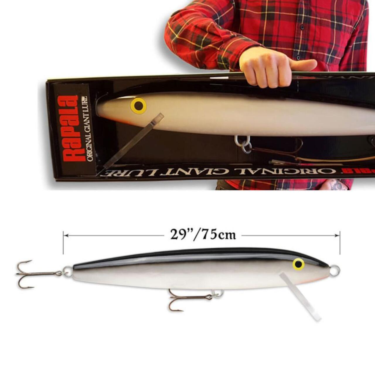 Hard Lure Rapala GIANT LURE ORIGINAL S 75cm ✴️️️ Shallow diving lures - 2m  ✓ TOP PRICE - Angling PRO Shop