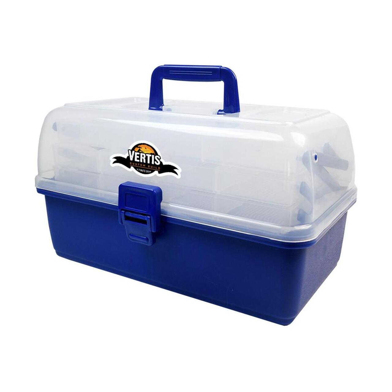 Tackle Box Vertis 3 Levels - Grey/Blue ✴️️️ Tackle Boxes ✓ TOP PRICE -  Angling PRO Shop