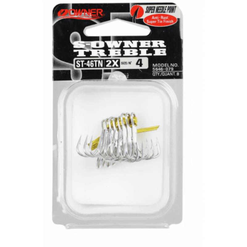 Owner ST-46 TN ✴️️️ Treble & Double ✓ TOP PRICE - Angling PRO Shop