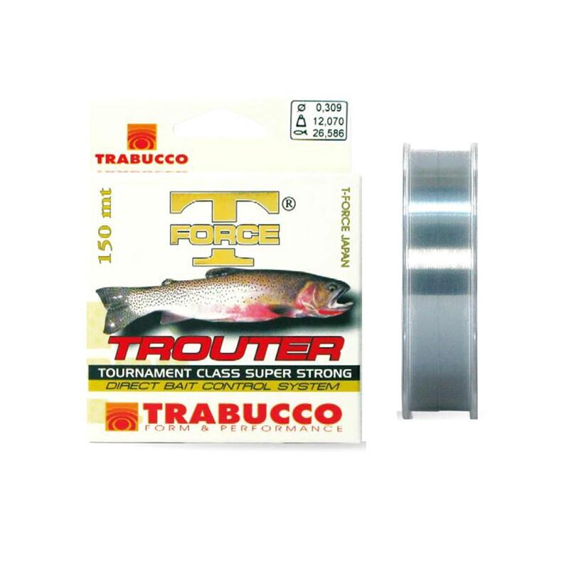 TRABUCCO T-FORCE TROUTER 150mt fishing monofilament 