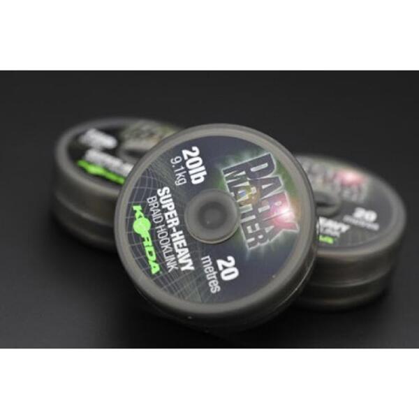 Korda Dark Matter Super Heavy Braid Hooklink 20m ALL STRENGTHS Carp fishing 