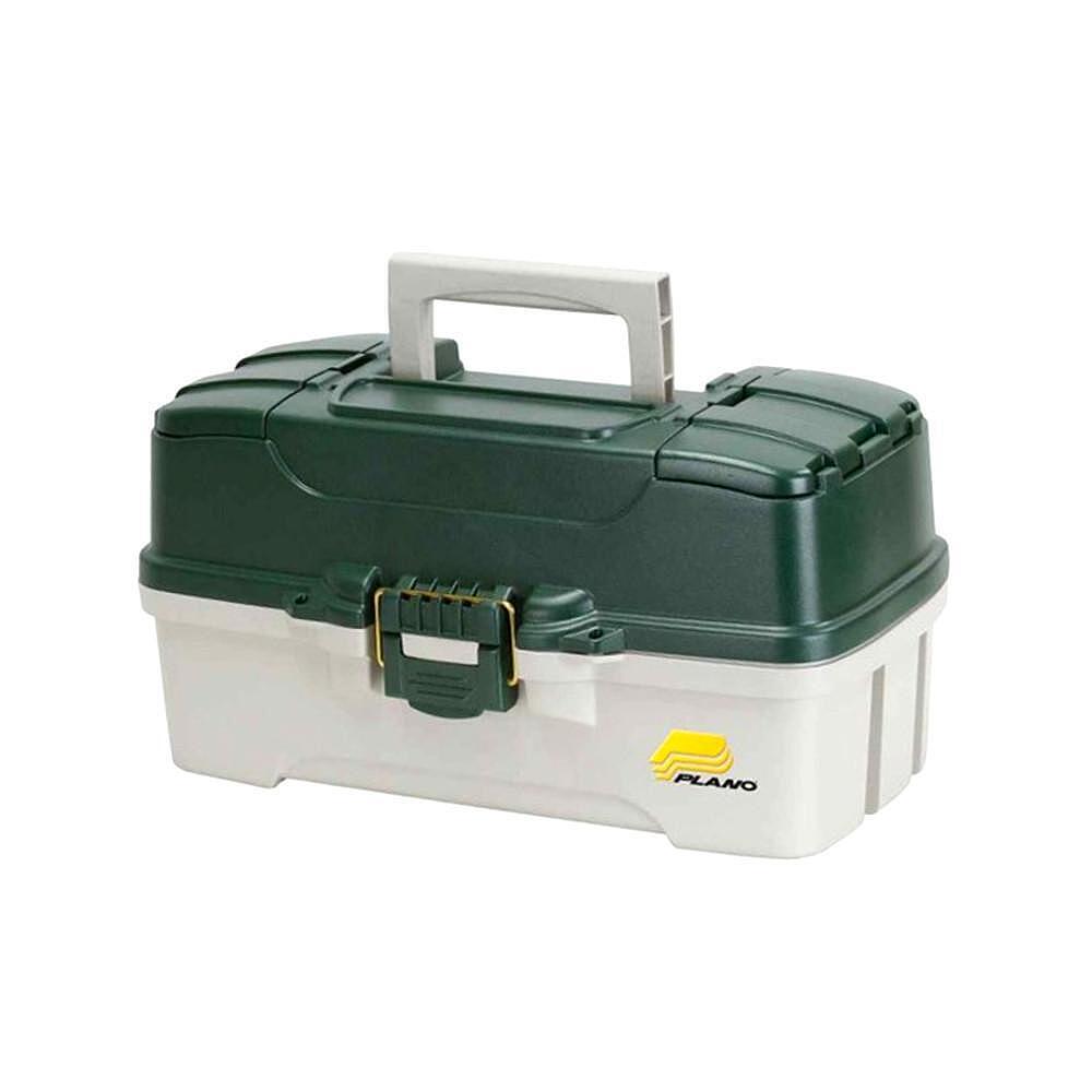 Box Plano 3-TRAY MTLC GREEN / OFF WHITE ✴️️️ Tackle Boxes ✓ TOP PRICE -  Angling PRO Shop