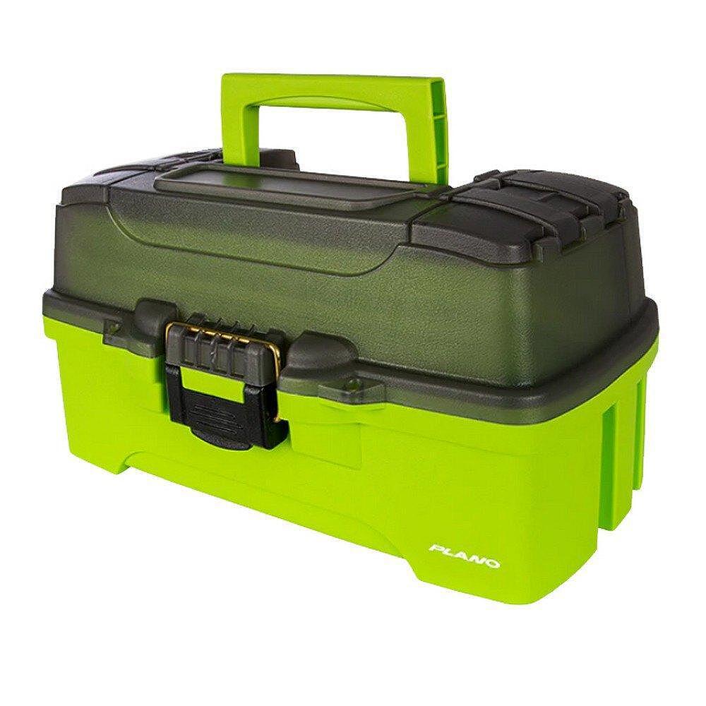 Tackle Box Plano 1-TRAY BRIGHT GREEN ✴️️️ Tackle Boxes ✓ TOP
