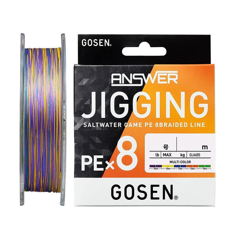Gosen ANSWER JIGGING PE X8 ✴️️️ Main Line ✓ TOP PRICE - Angling PRO Shop