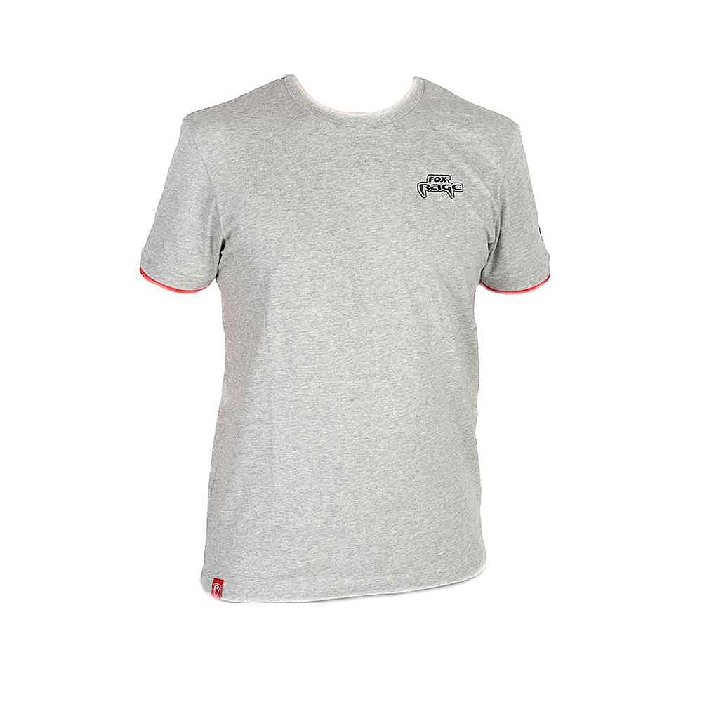 Fox Rage Voyager Tee Light Grey / Fishing T-Shirt Clothing
