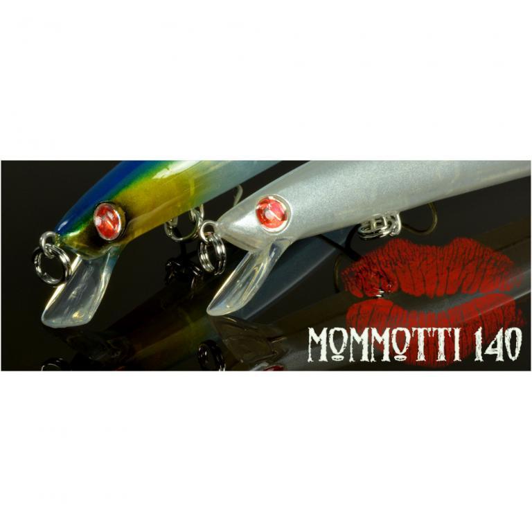 ARTIFICIALE MOMMOTTI 140 SS COL SAR SEASPIN 16 GR SLOW SINKING MINNOW LURE ITALY 