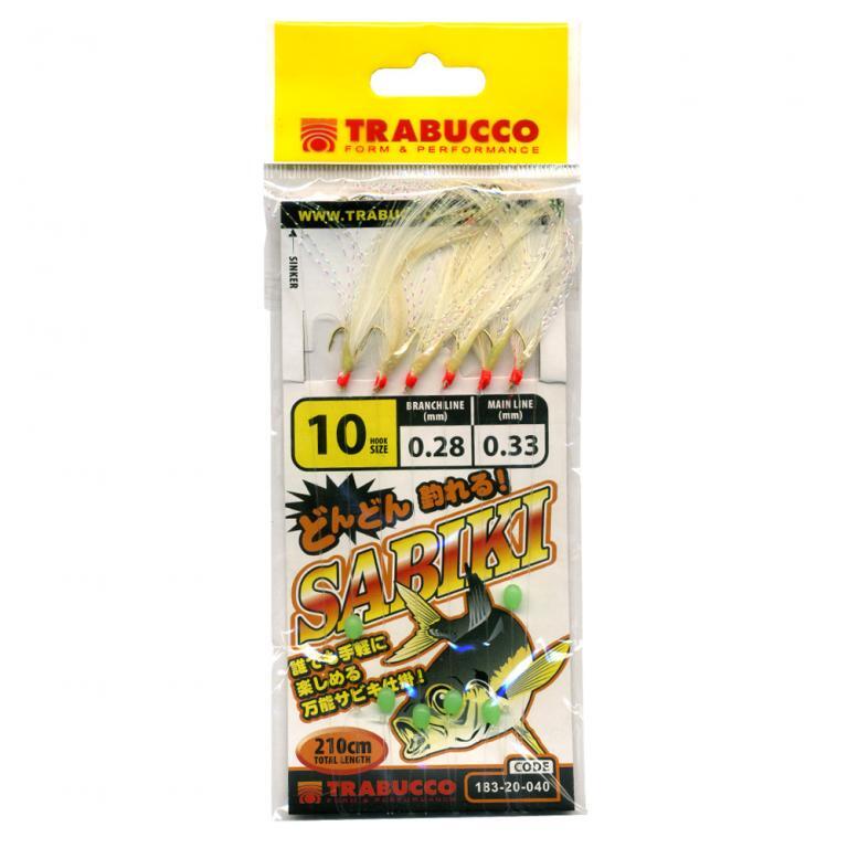 Sea rigs Trabucco SABIKI WITH FEATHERS 210cm ✴️️️ Sea Rigs