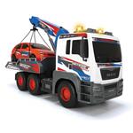 Детски теглещ камион със звукови и светлинни ефекти, 50 см