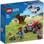 LEGO City - ATV за спасяване на диви животни 60300, 74 части
