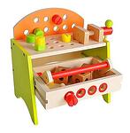 Детска дървена работилница с инструменти KRU9421