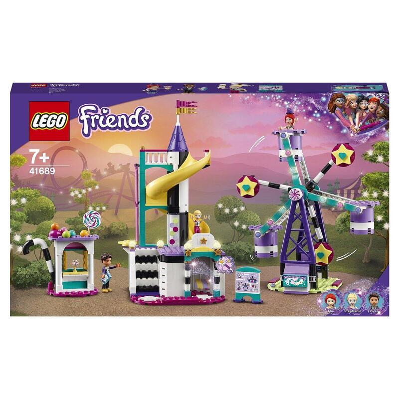 LEGO Friends - Магическо виенско колело и пързалка 41689, 545 части