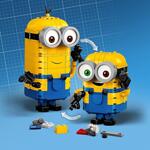 LEGO Minions - Фигури на миньони и леговището им от тухлички 75551, 876 части