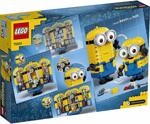 LEGO Minions - Фигури на миньони и леговището им от тухлички 75551, 876 части
