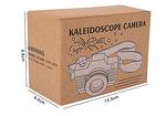 Дървен фотоапарат с калейдоскоп