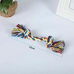 Играчка за куче - памучно въже с възли