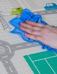 Детско двустранно килимче Жираф/Трафик XPE eкo пяна 180 х 200 х 1 см