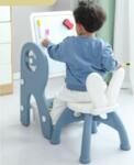 Детска масичка с конструктор и столче, Многофункционална, 90 части, Розова